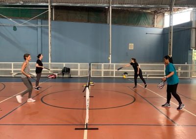 Aula de Pickleball